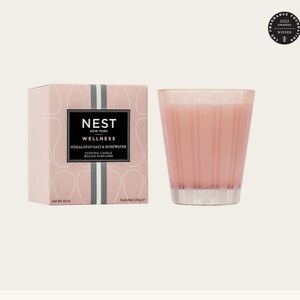 Nest candle Himalayan salt and rosewater